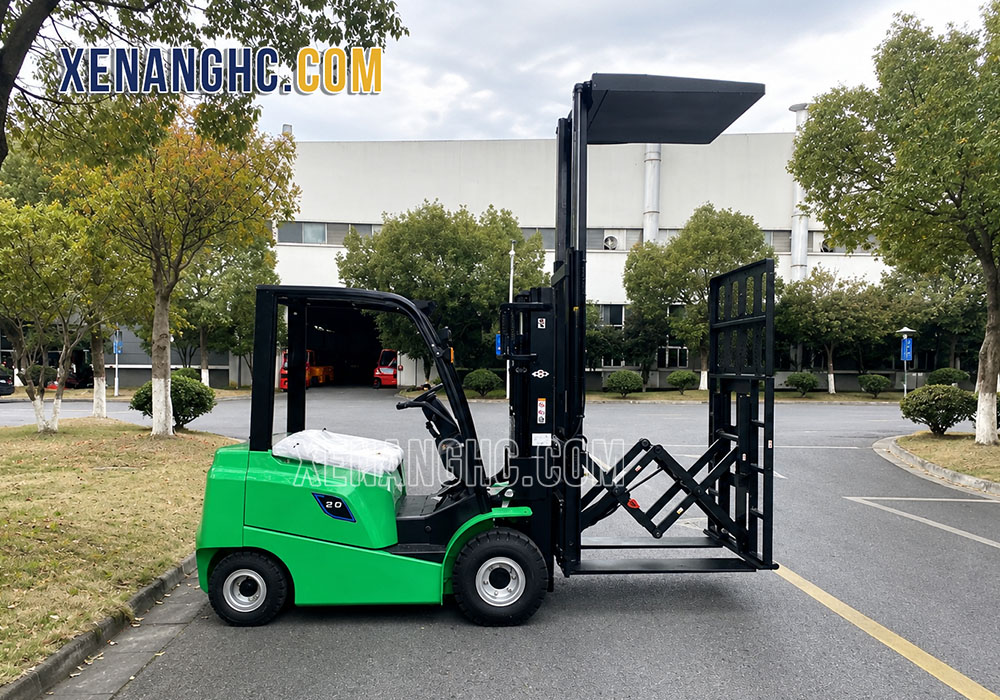Bộ công tác Push Pull trên xe nâng Hangcha