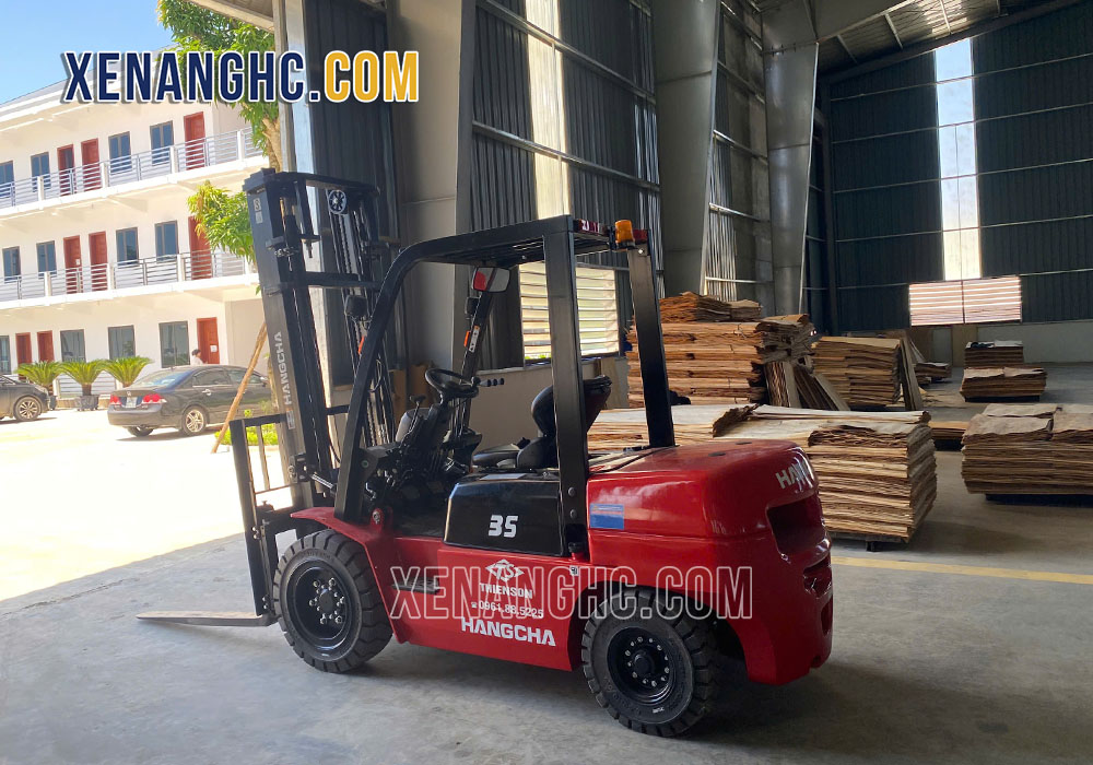 Thiết kế chắc chắn của xe nâng dầu 3.5 tấn dòng A Hangcha