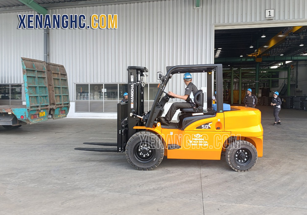 Ứng dụng của xe nâng dầu 5 tấn dòng X Hangcha