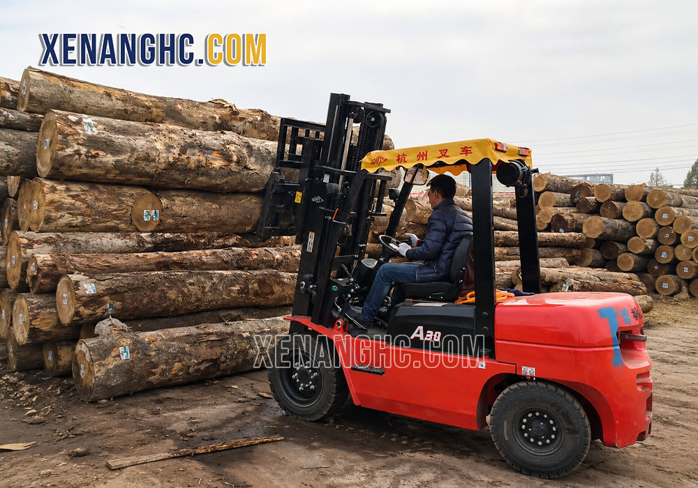 Ứng dụng của xe nâng gật gù Hangcha