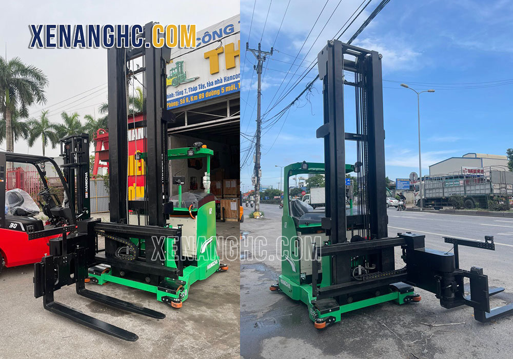 Xe nâng Man-down Hangcha VNA chuyên dụng cho lối đi hẹp