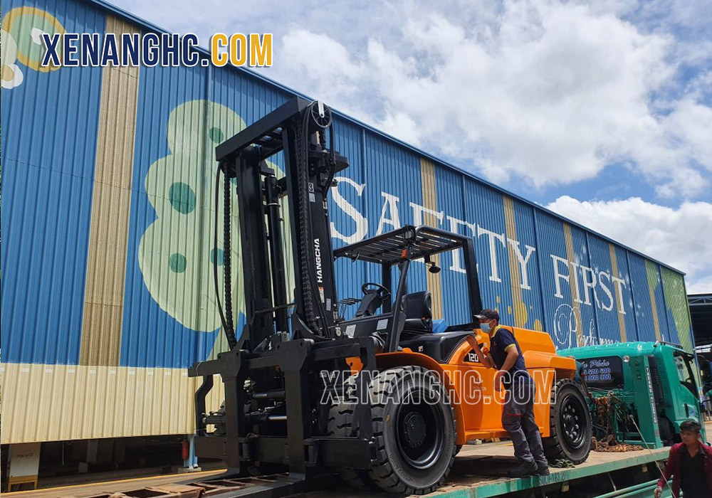 Xe nâng dầu 12 tấn chính hãng Hangcha