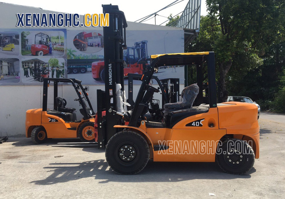 Xe nâng dầu 4 tấn dòng X Hangcha nhập khẩu chính hãng, giá tốt
