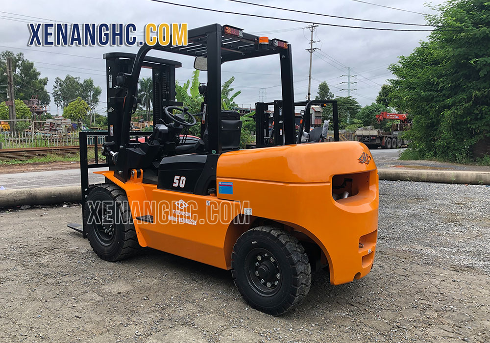 Xe nâng dầu 5 tấn dòng A