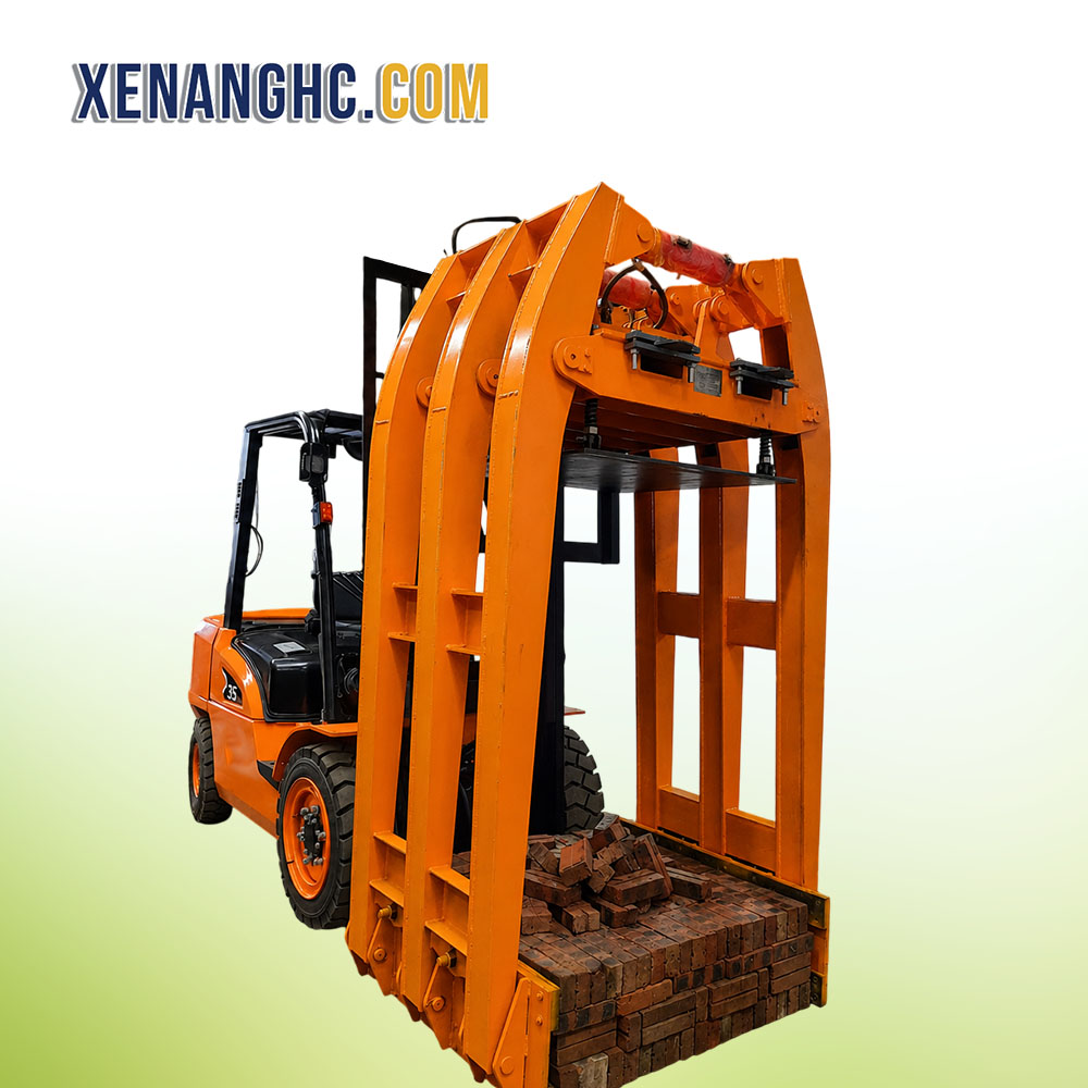 Xe nâng dầu kẹp gạch Hangcha Xe nâng dầu kẹp gạch Hangcha
