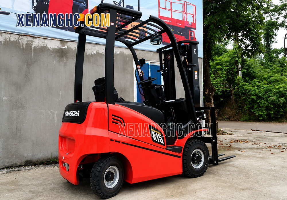 Xe nâng điện 1.5 tấn 4 bánh chính hãng Hangcha CPD15