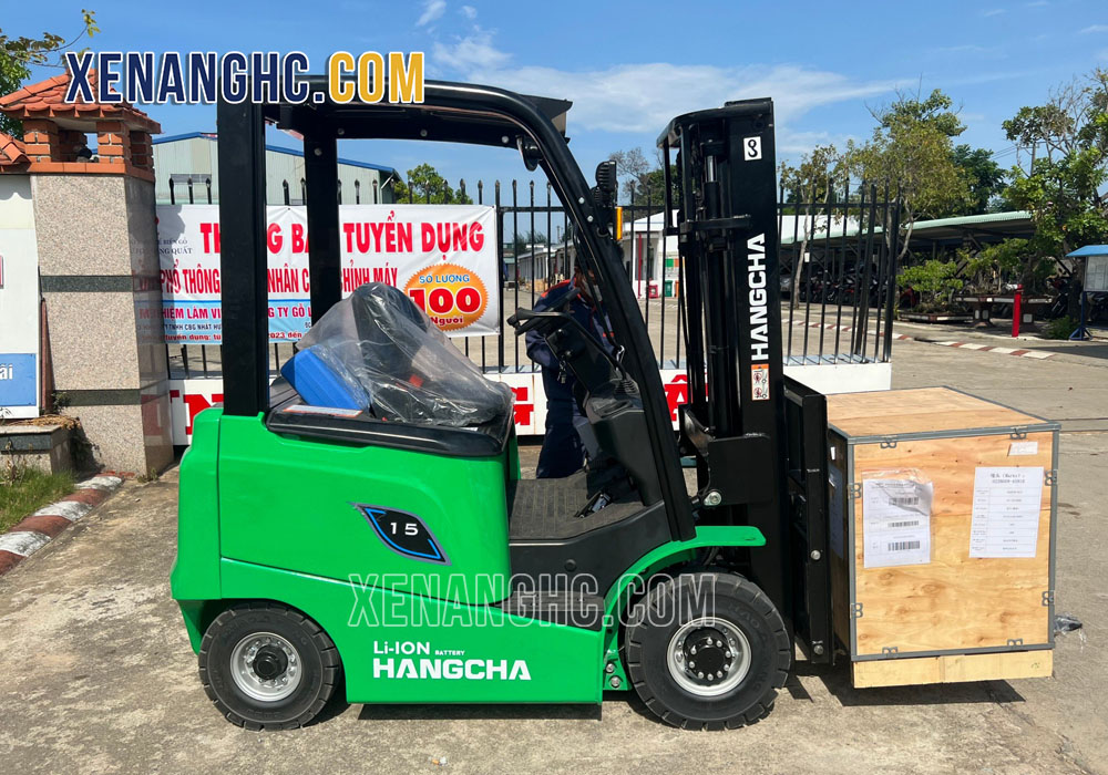 Xe nâng điện 1.5 tấn pin lithium Hangcha CPD15-AE