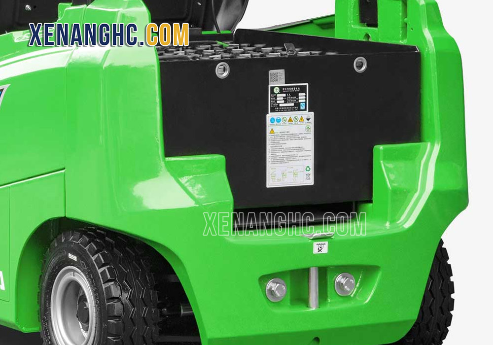 Xe nâng điện 1.5 tấn pin lithium Hangcha dễ dàng thay pin