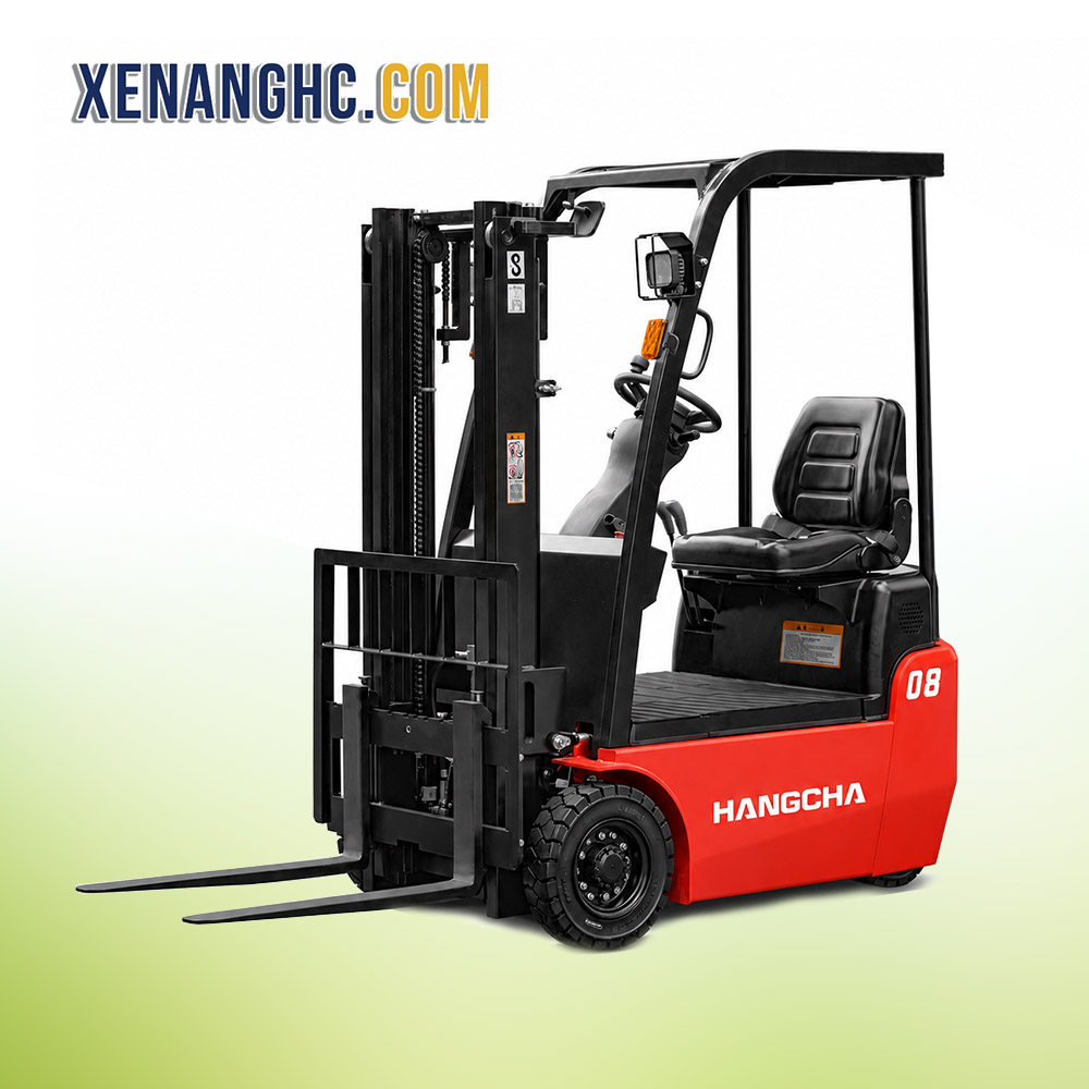 Xe nâng điện 3 bánh 0.8 tấn Hangcha Xe nâng điện 3 bánh 0.8 tấn Hangcha