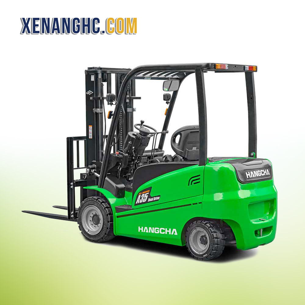 Xe nâng điện 3.5 tấn pin lithium Hangcha Xe nâng điện 3.5 tấn pin lithium Hangcha
