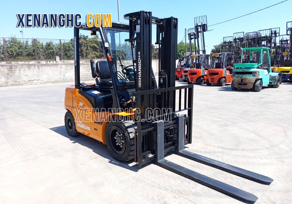 Xe nâng điện 3.8 tấn Pin lithium dòng XE chính hãng Hangcha