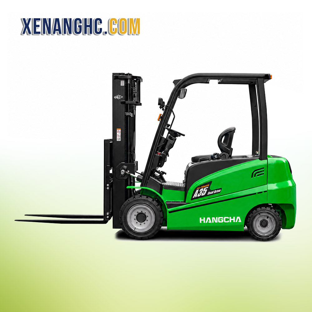 Xe nâng điện pin lithium 3.5 tấn Hangcha Xe nâng điện pin lithium 3.5 tấn Hangcha