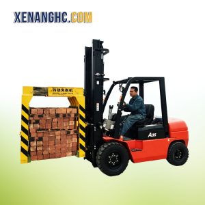 Xe nâng kẹp gạch Hangcha chính hãng