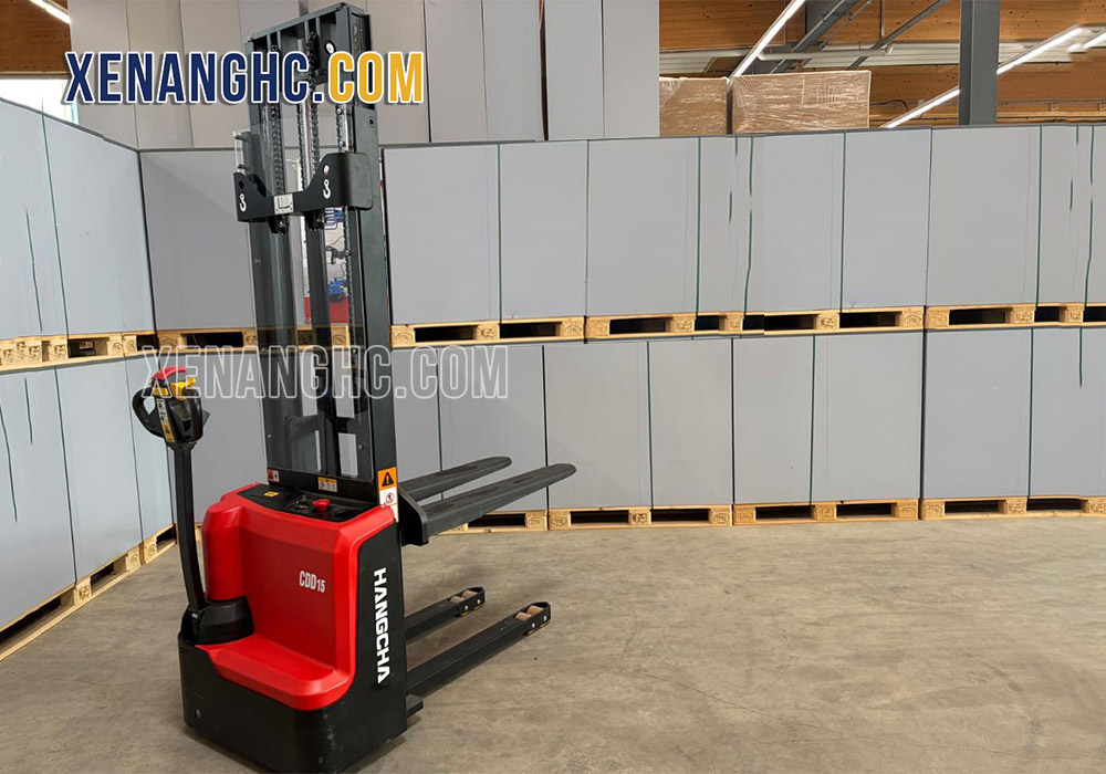 Xe nâng tay điện cao 1.5 tấn WS Hangcha hàng chính hãng
