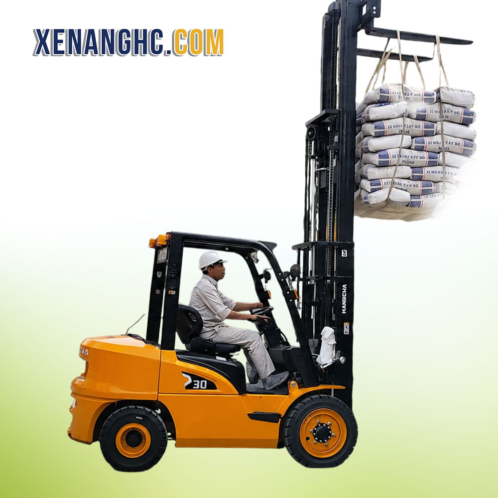 Xe nâng xi măng Hangcha 3 tấn Xe nâng xi măng Hangcha 3 tấn