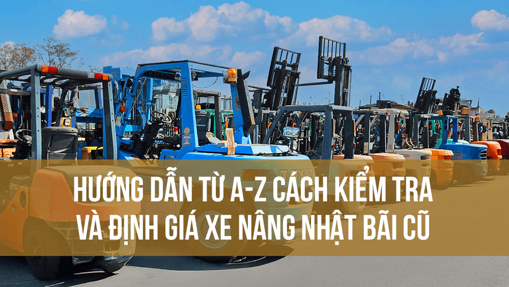 xe nâng Nhật bãi cũ