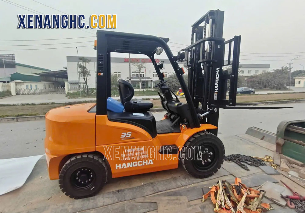 Lợi ích kinh tế khi đầu tư xe nâng dầu Hangcha thế hệ mới