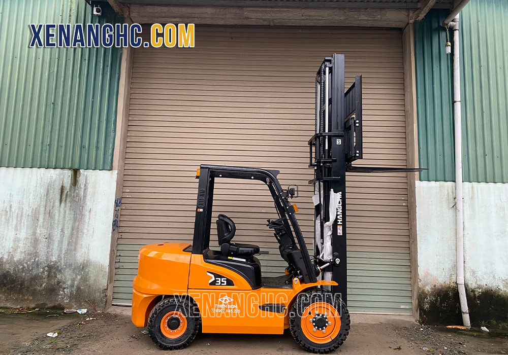 Ưu thế vượt trội khi đầu tư xe nâng dầu giá tốt Hangcha mới 100%