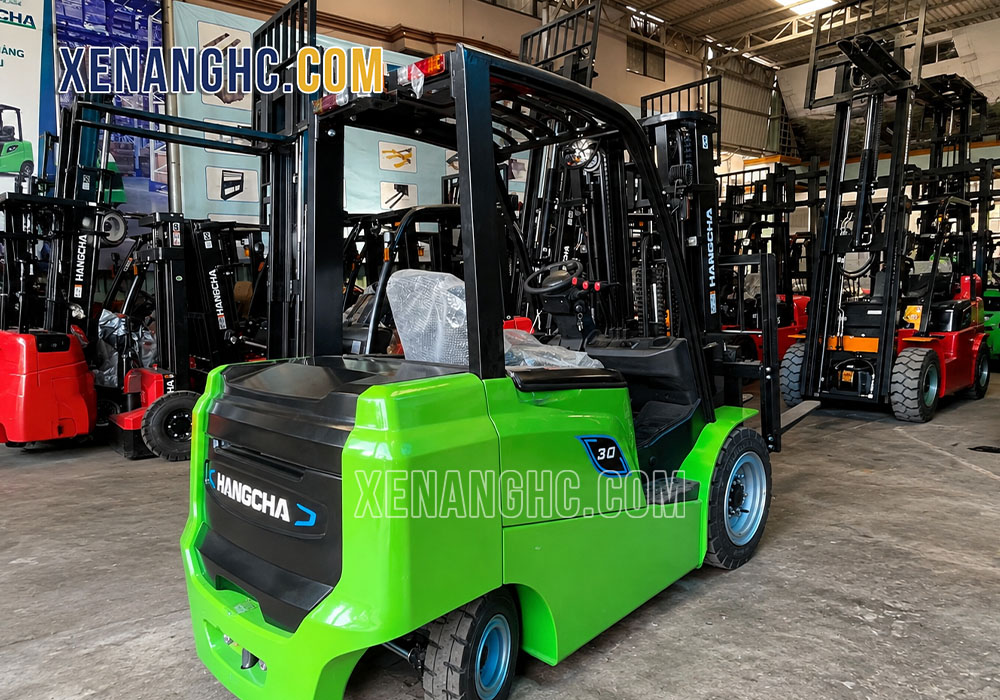 Xe nâng điện 3 tấn 4 bánh dòng AE Hangcha chính hãng