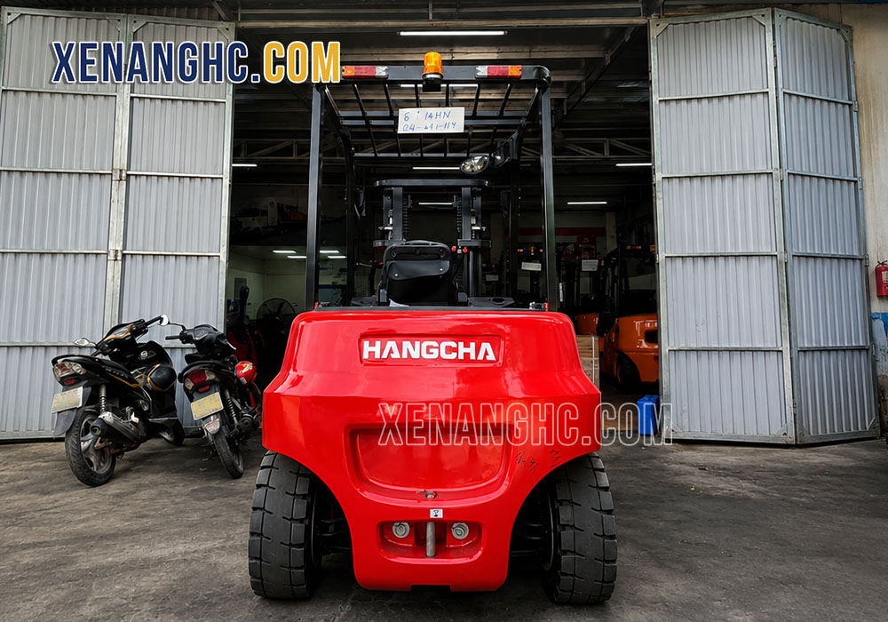 Xe nâng điện 5 tấn dòng A Hangcha tại kho xenanghc