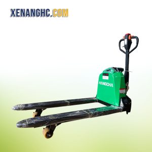 Xe nâng điện tay thấp 1 tấn lithium