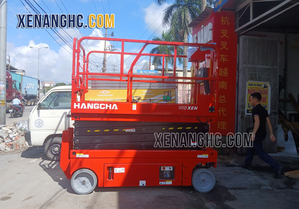 Xe nâng người dạng cắt kéo Hangcha Scissor lift
