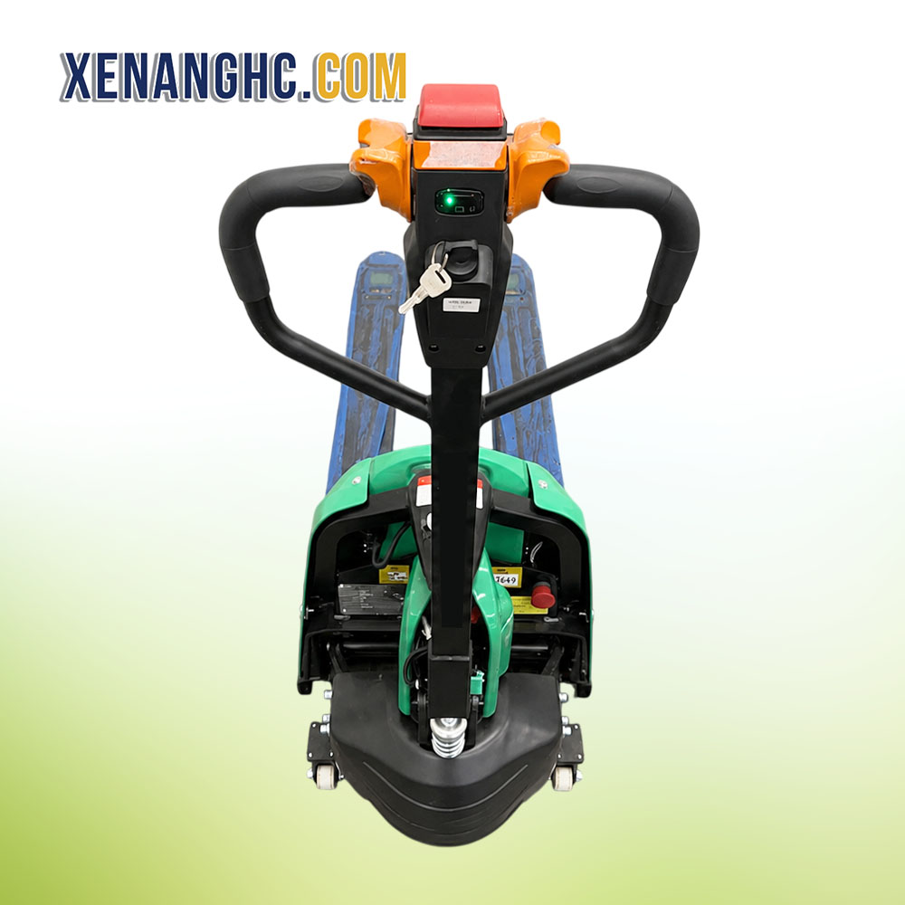Xe nâng tay điện thấp 1 tấn lithium Hangcha Xe nâng tay điện thấp 1 tấn lithium Hangcha