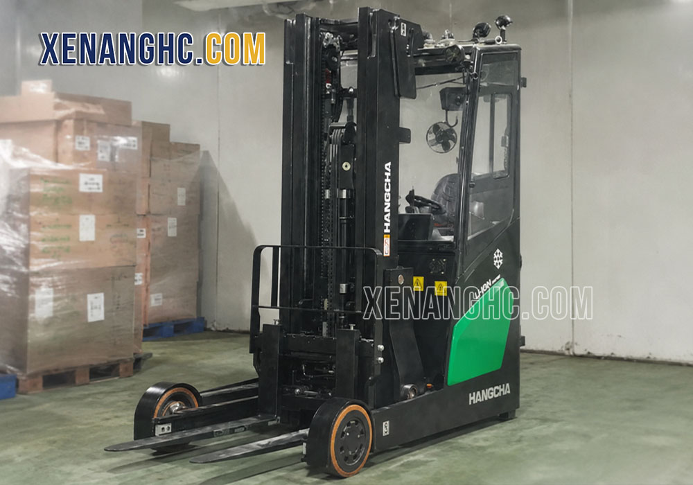 Xe nâng thiết bị kho lạnh Hangcha chính hãng
