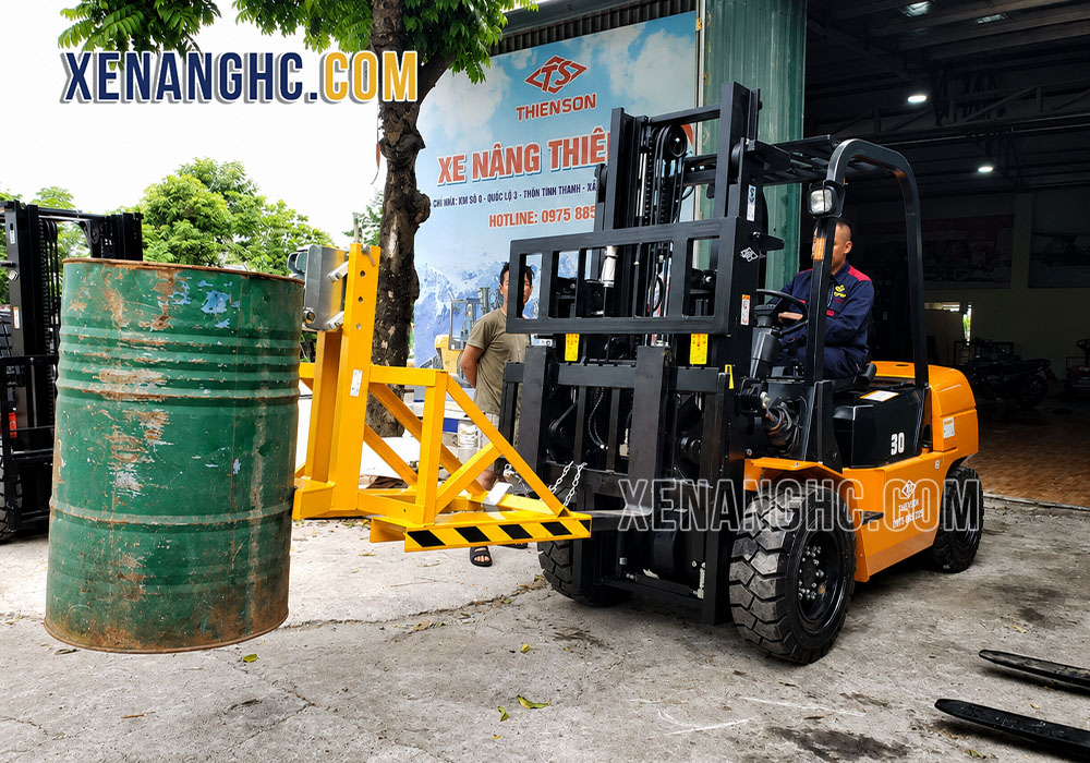 Xe nâng thùng phuy Hangcha có nhiều ưu điểm vượt trội