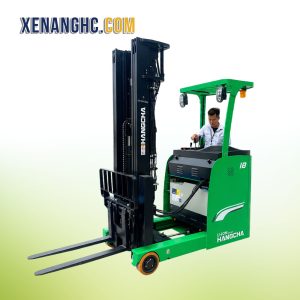 xe nâng điện reach truck đứng lái 1.8 tấn