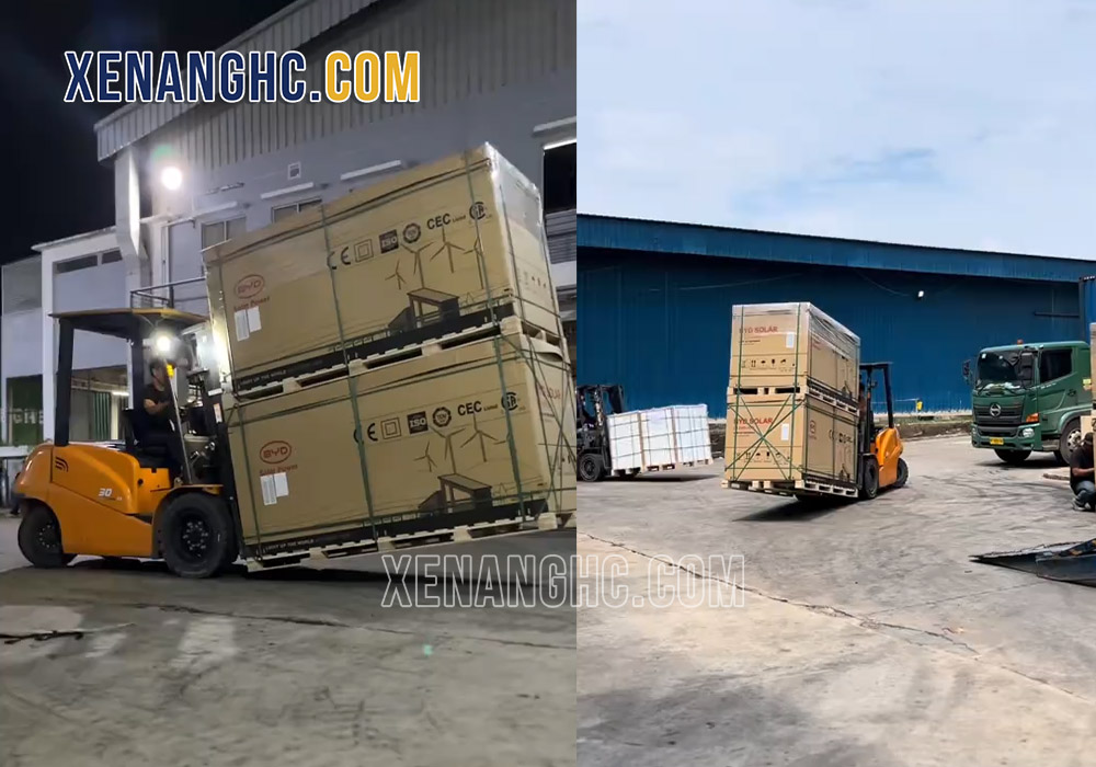 Ứng dụng thực tế của xe nâng điện 3 tấn dòng XA Hangcha