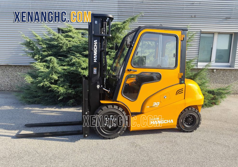 Xe nâng điện 3 tấn XA Series Hangcha phiên bản chạy trong kho lạnh