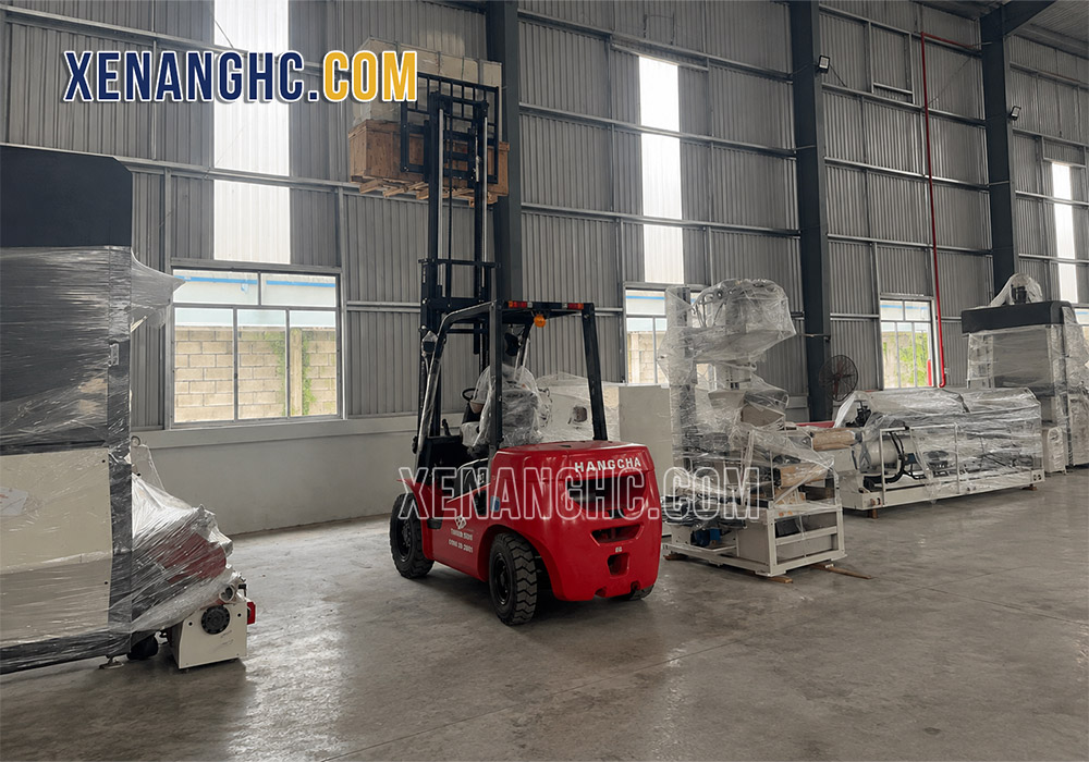 Ứng dụng của xe nâng dầu 3.5 tấn số sàn A2 series Hangcha